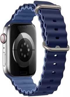Silicone strap for Apple Watch Band 39mm 36mm 45mm 40mm 42mm Adjustable Silicone Stretchy Sport Strap Women Men Replacement Wristband for Apple Watch series 8/Ultra/7/SE/6/5/4/3/2/1