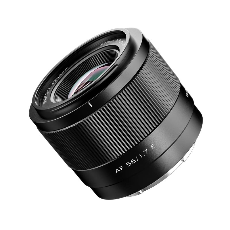 VILTROX 56mm f17 E Lens for Sony eMount 56mm F17 E Autofocus Large Aperture Portrait APSC Lens Compatible with Sony a6000 a6100 a6300 a6400 a6500 a6600 a6700 a7iv a7rv ZVE10 - Image 2