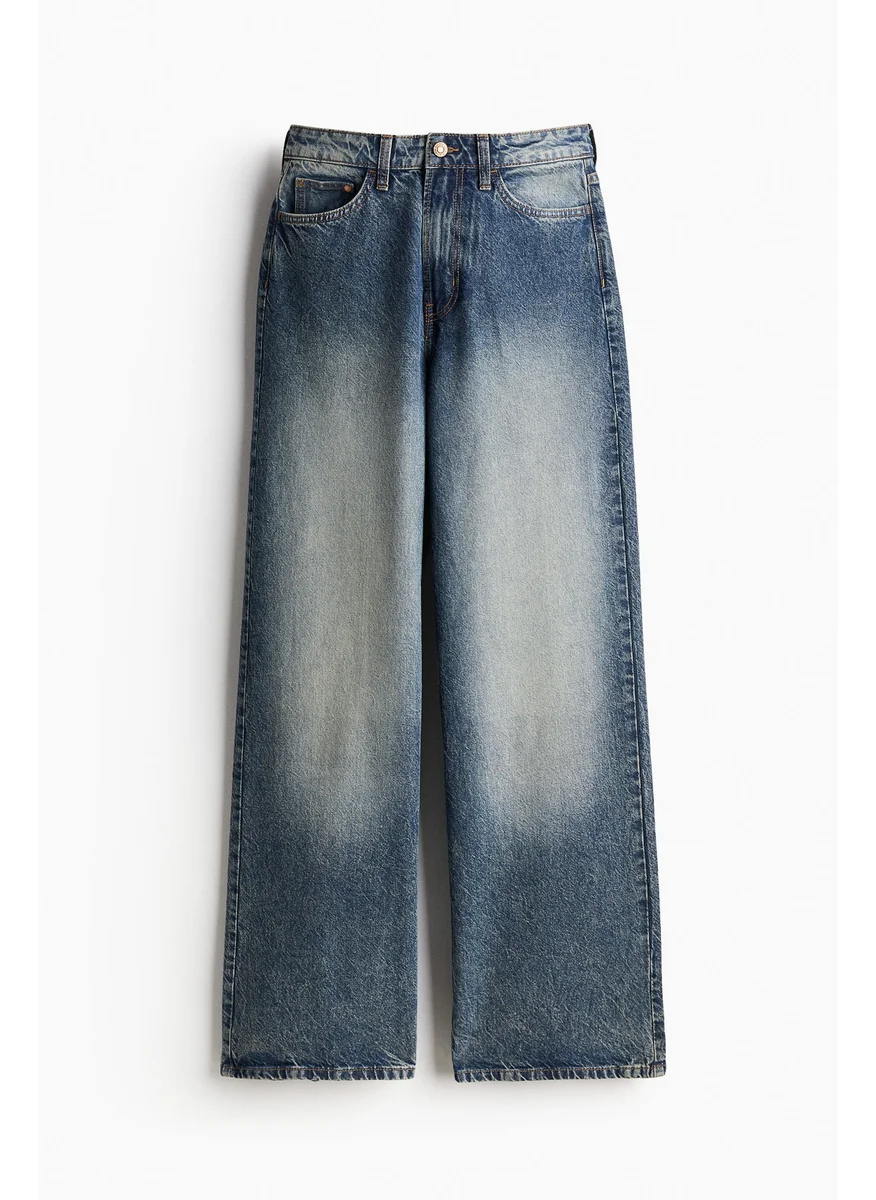 H&M Wide Ultra High Jeans