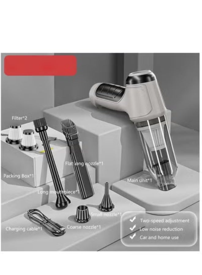 AROAQ Portable Handheld Car Vacuum Cleaner 95000 Pa Powerful Cordless Vacuum Cleaner Cleaning Tools Accessories (With 2 Filter ) - Image 1