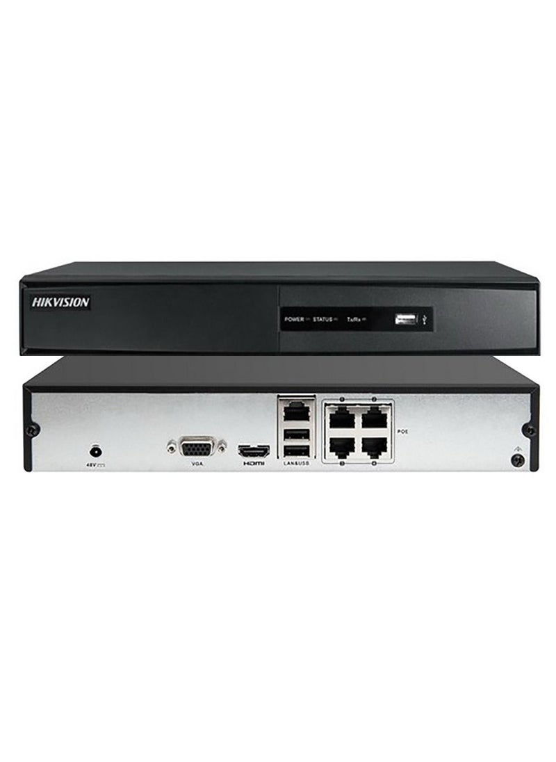 HIKVISION - 4x Outdoor 6MP IP Network POE Kit 4 IP Camera with NVR and 1TB HDD NVR Support up to 5mp Compatible with Saudi Regulations - Image 1