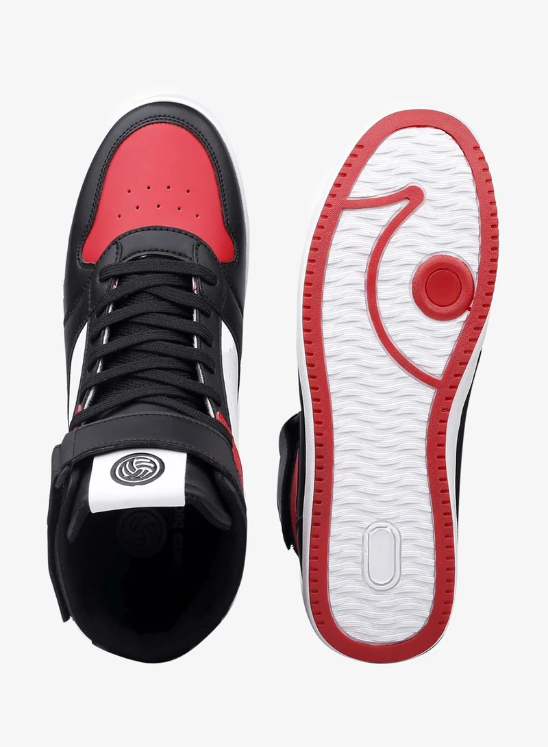 Bacca Bucci RED:BLACK Tiger Sneakers for Men | Best Price UAE