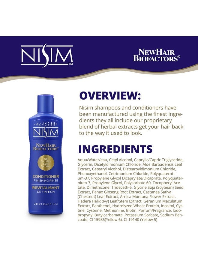 Nisim NISIM - Finishing Rinse Conditioner, 8 oz - Image 2