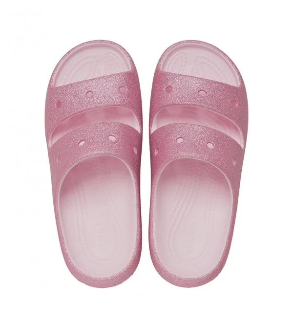 crocs Kids Classic Glitter Sandal