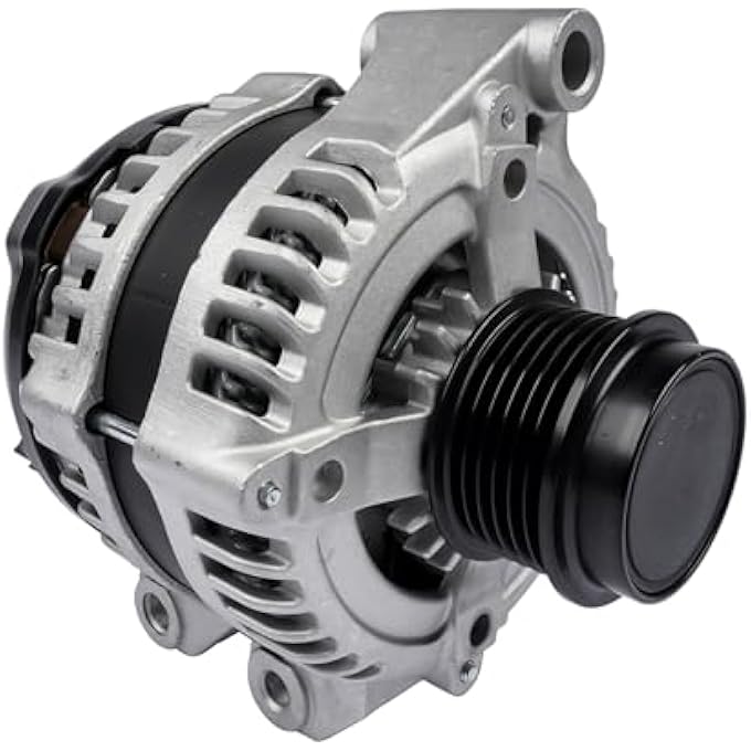 Bario Alternator Replacement for Dodge Avenger Charger Durango Grand Caravan Journey 2011-2020, Chrysler 200/300 Town & Country 2011-2016, Jeep Grand Cherokee 2011-2013, Ram 1500 C/V 2012-2015# 04801624AE - Image 1