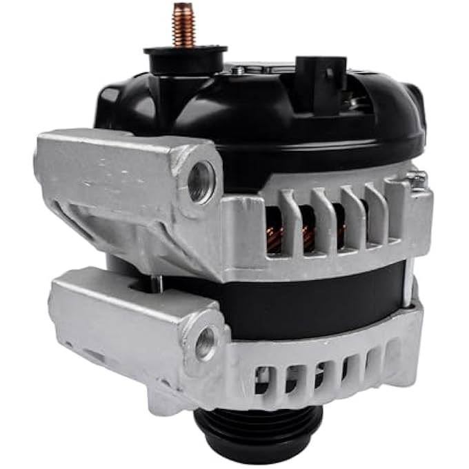 Bario Alternator Replacement for Dodge Avenger Charger Durango Grand Caravan Journey 2011-2020, Chrysler 200/300 Town & Country 2011-2016, Jeep Grand Cherokee 2011-2013, Ram 1500 C/V 2012-2015# 04801624AE - Image 5