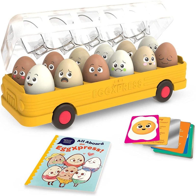 Battat Education â€“ Matching Egg Toys for Toddlers â€“ Color & Letter Recognition Sorting Game â€“ Early Learning Educational Toys for 18+ Months â€“ Fun & Engaging Playtime - Image 1