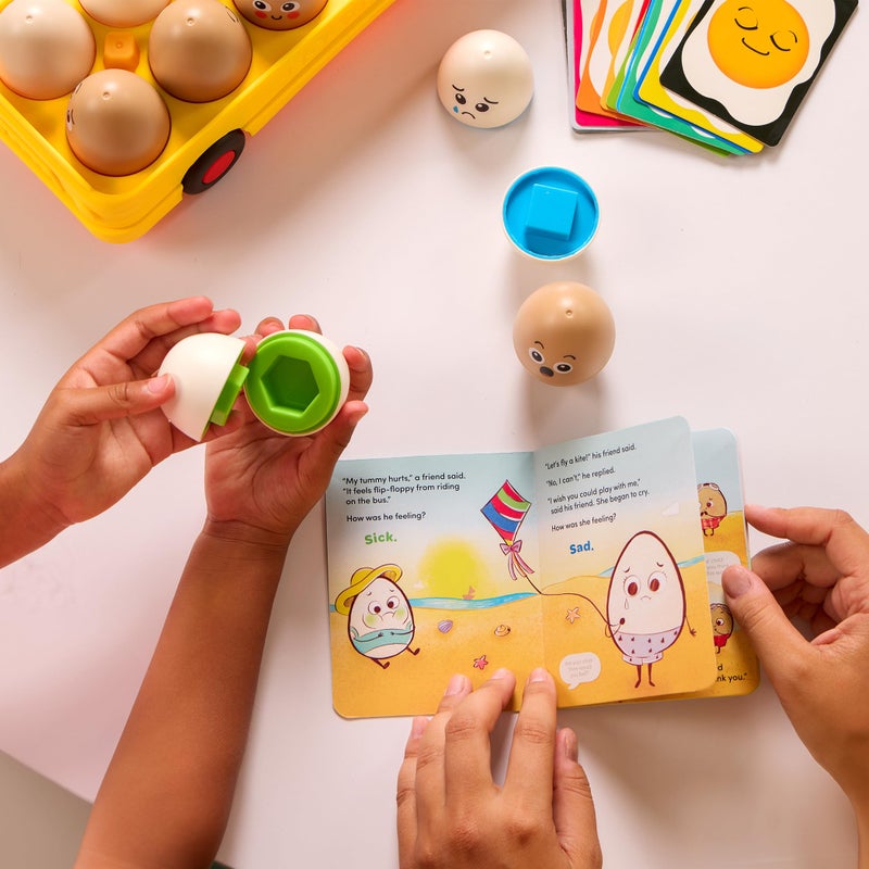 Battat Education â€“ Matching Egg Toys for Toddlers â€“ Color & Letter Recognition Sorting Game â€“ Early Learning Educational Toys for 18+ Months â€“ Fun & Engaging Playtime - Image 2