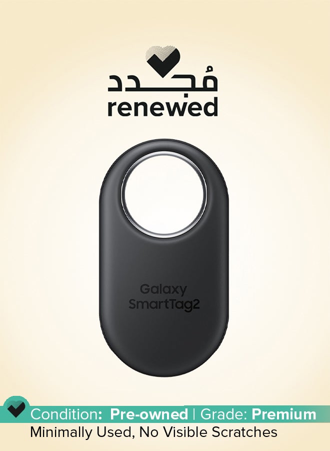 Samsung Renewed - Galaxy SmartTag2 - Black - Image 1