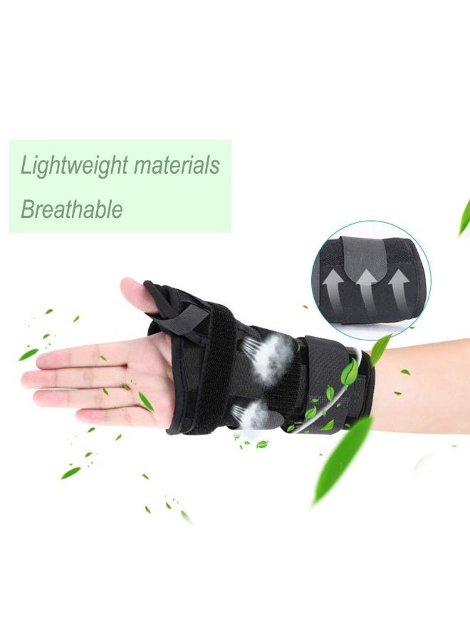 Thumb Wrist Brace with Medical Splint – Adjustable & Durable Support for Daily Wrist and Thumb Pain Relief - Image 3