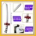 Cotiny 24 Pack Inflatable Ninja Swords Inflatable Sword Samurai Katana Blow Up Swords for Girls Boys Birthday Theme Ninja Party Favors - Image 4