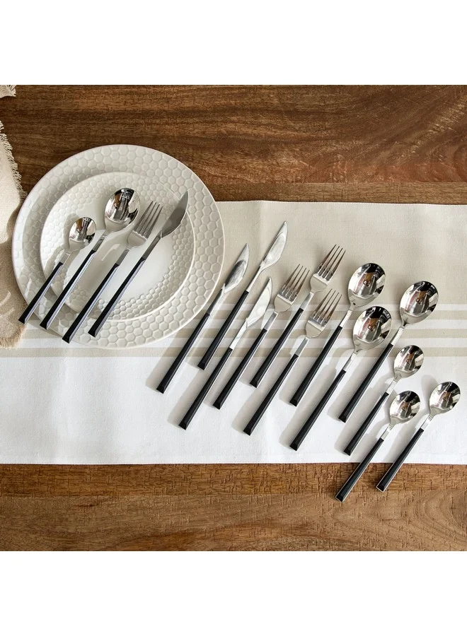 Home Box Vega 16-Piece Cutlery Set 225 x 2.2 cm