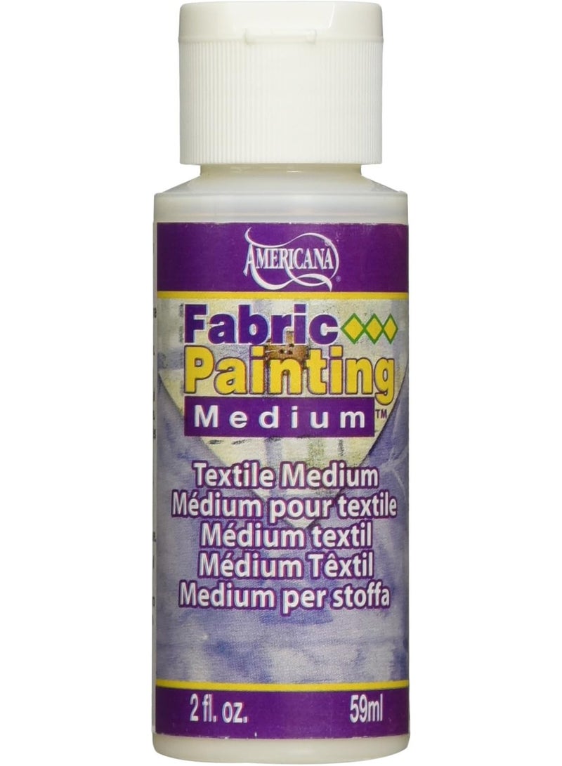 DecoArt DAS10-3 Americana Mediums Fabric Acrylic Painting, 2-Ounce - Image 1