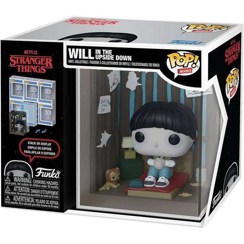 Funko POP! Nooks Stranger Things Will in the Upside Down Vinyl Figure (8.9 x 11.4 x 16 cm) - Image 1
