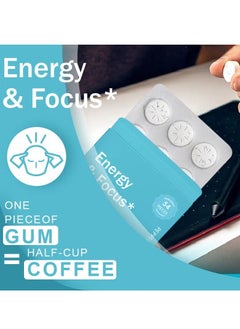 NeuroGum Energy Caffeine Mints (54 Pieces) - Sugar Free with L-theanine + Natural Caffeine + Vitamin B12 & B6 - Nootropic Energy & Focus Supplement for Women & Men - Keto & Vegan, Peppermint Flavor  - Image 3
