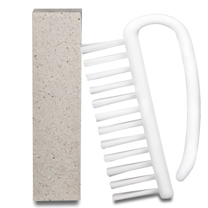 Cadillac Nubuck & Suede Cleaner Kit - Brush and Eraser - Remove Stains & Clean Shoes Boots Bags Coats & More - Image 2