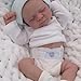Zero Pam Realistic Reborn Baby Dolls Boy Silicone Full Body 18 in Life Like Full Silicone Newborn Dolls That Look Real Handmade Real Life Toddler Babys Boy Doll with Rooted Hair - Image 2
