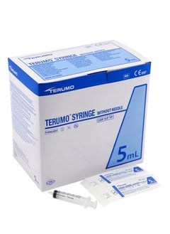 TERUMO Terumo 5ml Syringe Without Needle Luer Slip (Box/100)  - Image 1