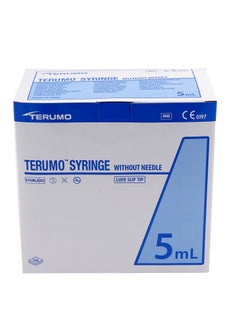 TERUMO Terumo 5ml Syringe Without Needle Luer Slip (Box/100)  - Image 3