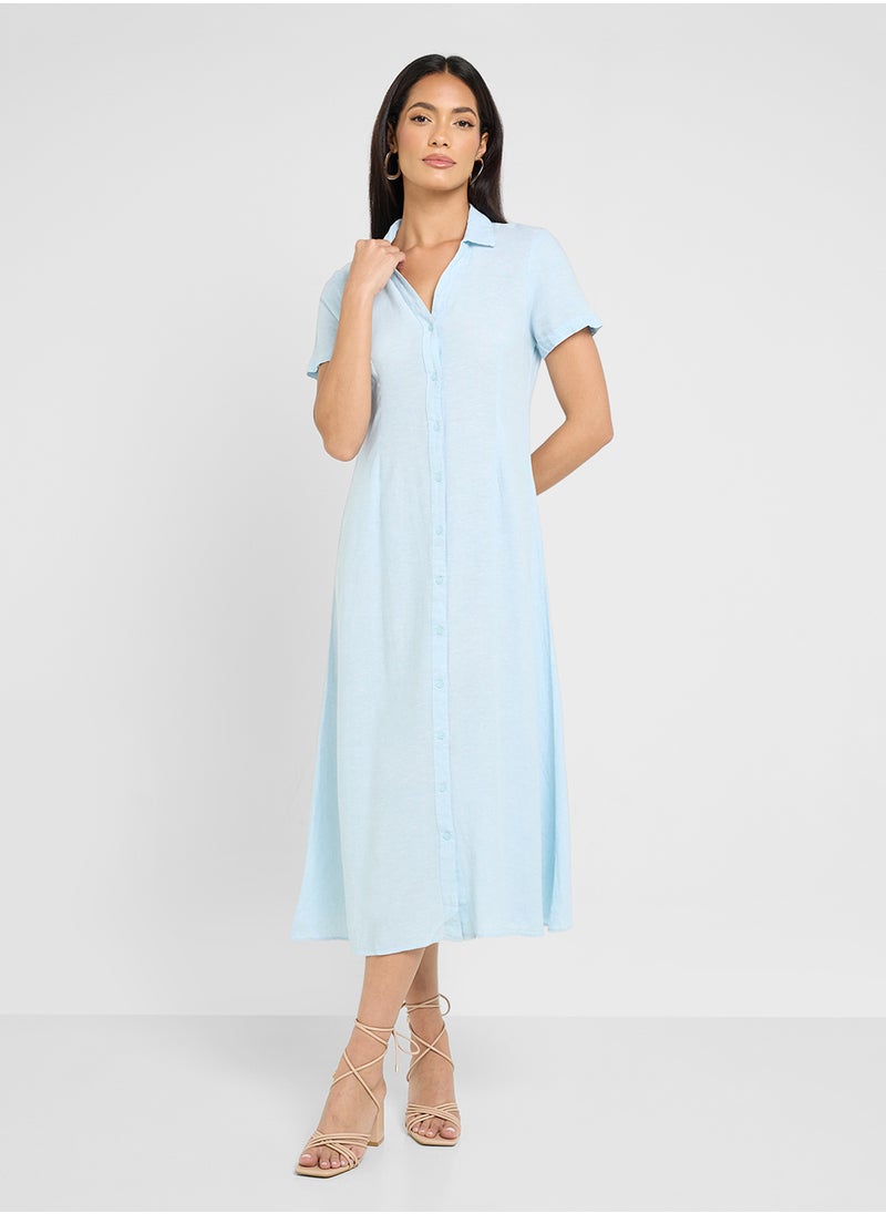VERO MODA - Button Detailed Dress - Image 1