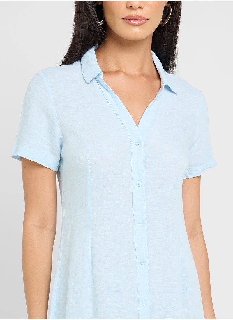 VERO MODA - Button Detailed Dress - Image 1