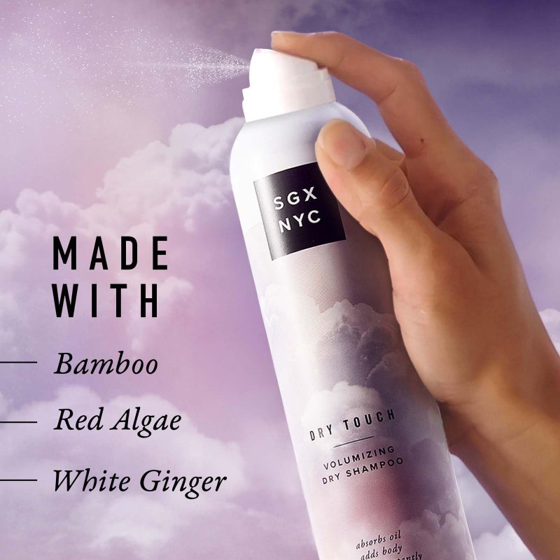 SGX NYC Dry Touch Volumizing Dry Shampoo - Paraben Free, Vegan Dry Shampoo Spray Absorbs Excess Oil - Fresh and Bouncy Hair with No Residue - 6.5 oz - Image 5