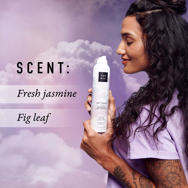 SGX NYC Dry Touch Volumizing Dry Shampoo - Paraben Free, Vegan Dry Shampoo Spray Absorbs Excess Oil - Fresh and Bouncy Hair with No Residue - 6.5 oz - Image 4