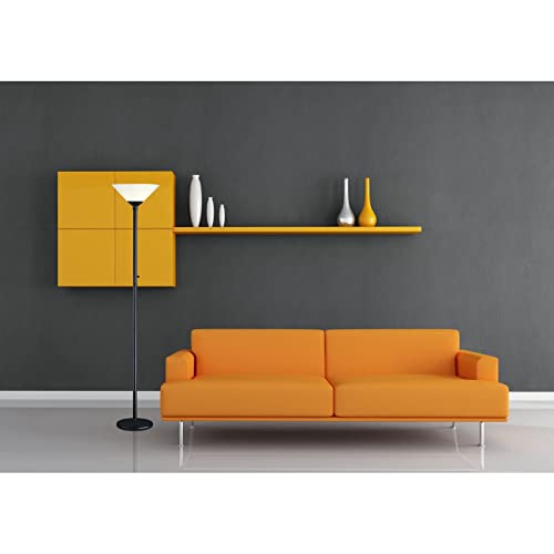 Adesso Home 7500-01 Transitional Two Light Floor Lamp from Aries Collection in Black Finish, 73 - Image 2