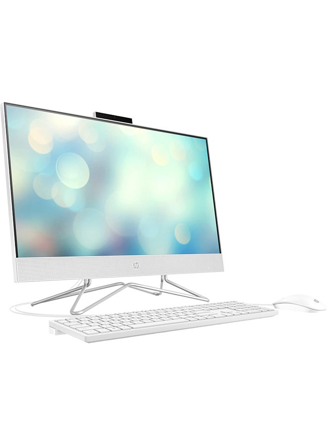 HP AIO 24-CD1025nh Desktop With 23.8-Inch Display, Core i5-1235U Processor/8GB RAM/1TB SSD/Intel Iris XE Graphics/Windows 11 English/Arabic Snow White - Image 2