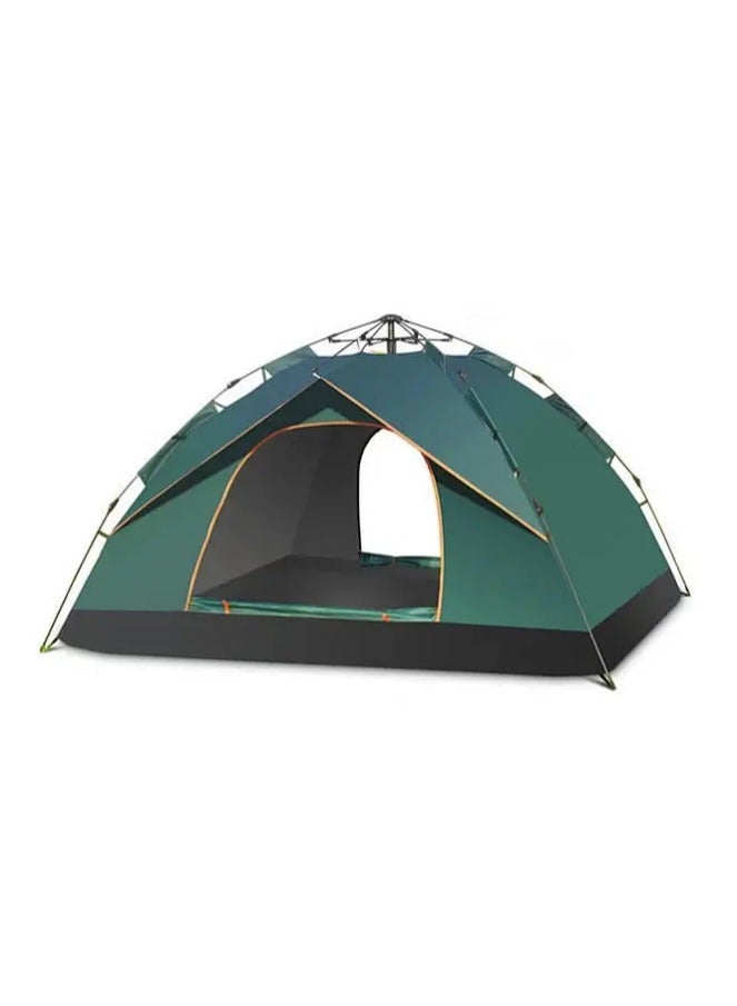 Snooe Pop Up Tent with Double Doors – Lightweight & Waterproof Instant Camping Tent for 3-4 People – Ideal for Garden, Picnic, Hiking – Spacious 200×210×135cm - Image 1