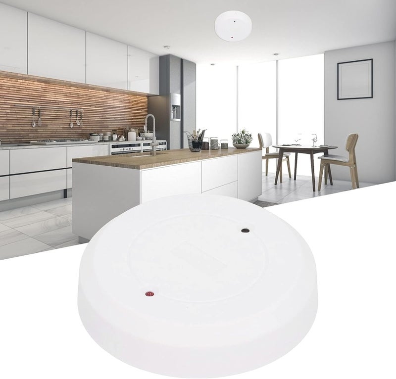 klarako Wired Glass Break Detector, Adjustable Sensitivity Door Window Break‑in Sensor with Tamper Alarm, Ceiling/Wall Mount - Image 4