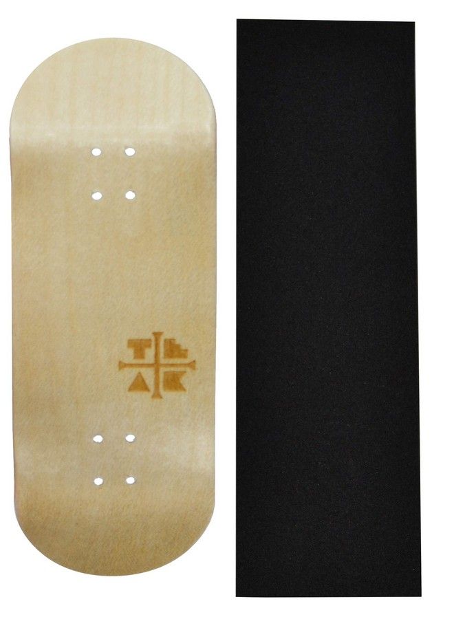 Teak Tuning Prolific Wooden Fingerboard Deck, The Classic 34Mm X 97Mm Handmade, Pro Shape & Size Five Plies Wood Veneer Includes Prolific Foam Tape - Image 2