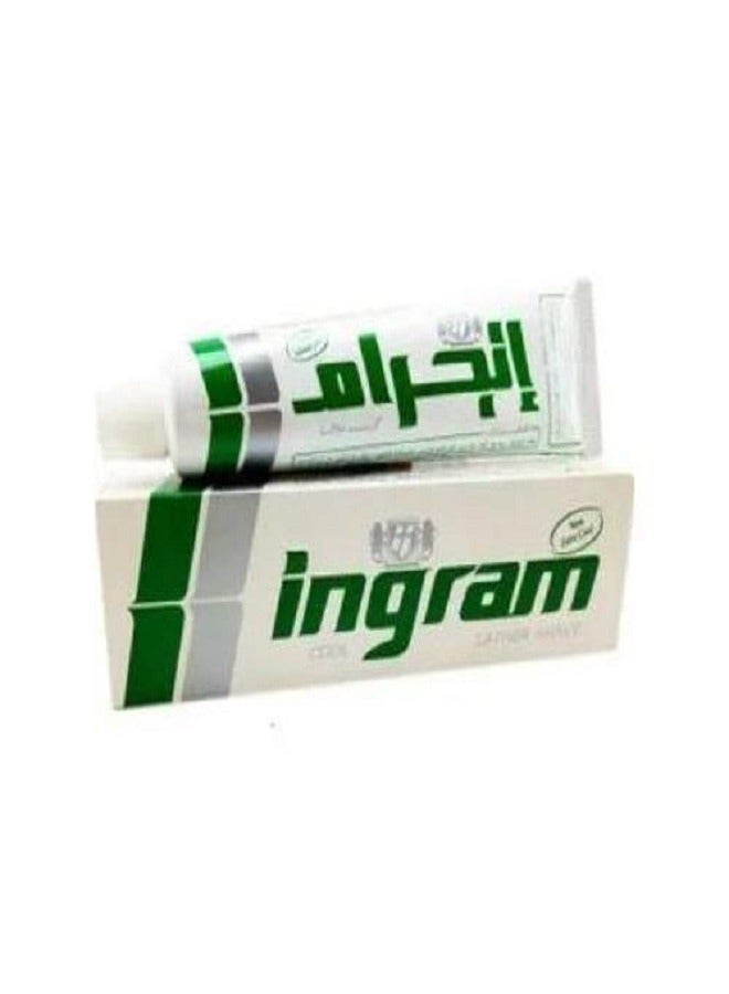 إنجرام انجرام كريم حلاقة اخضر 60 جم 