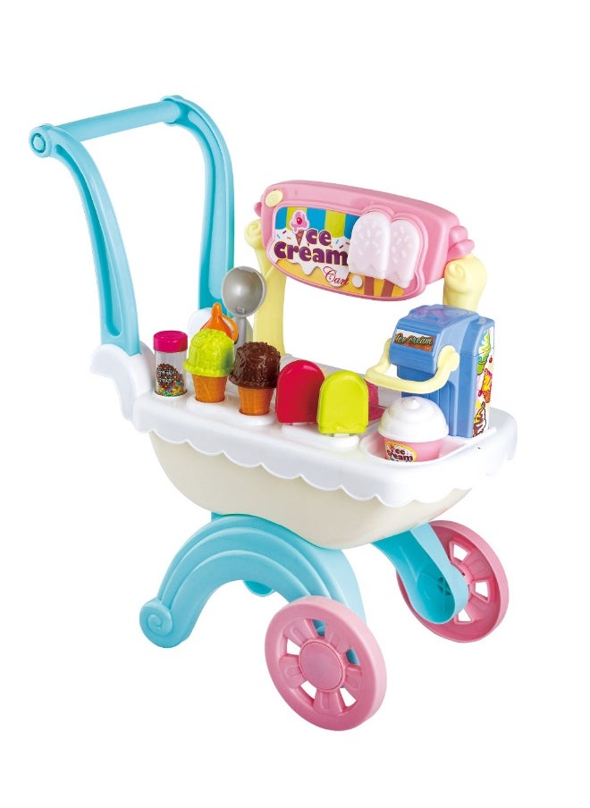 PLAYGO PlayGo Musical Ice Cream Cart Playset (18 Pieces)  - Image 3