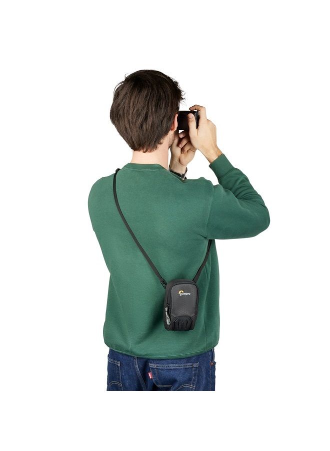 Lowepro Adventura CS 20 III, Camera Pouch with Shoulder Strap, Rugged Protection, Belt Pouch for Mirrorless Cameras,Compatible with Sony RX100, Black  - Image 4