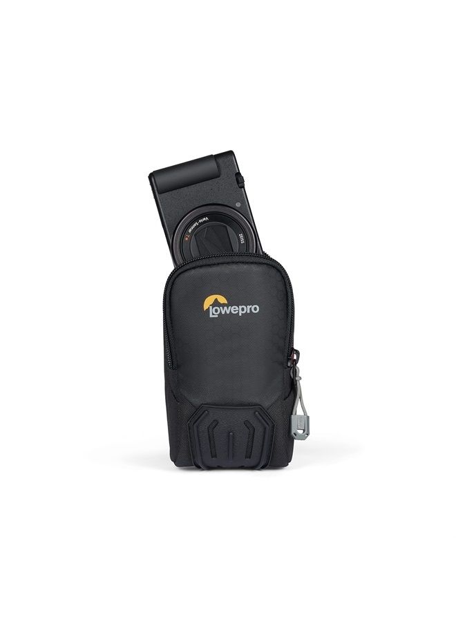 Lowepro Adventura CS 20 III, Camera Pouch with Shoulder Strap, Rugged Protection, Belt Pouch for Mirrorless Cameras,Compatible with Sony RX100, Black  - Image 2