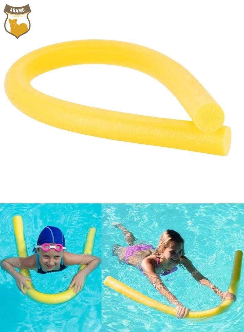 أرام معكرونة سباحة ممتازة للسباحة من أجل استرخاء الماء رياضات مائية مع قوة طفو ودعم قوية لضمان السلامة والحد الأقصى من المتعة، مناسبة للأطفال البالغين، السباحة العائمة مساعدة.6.5*150 سم - Image 1