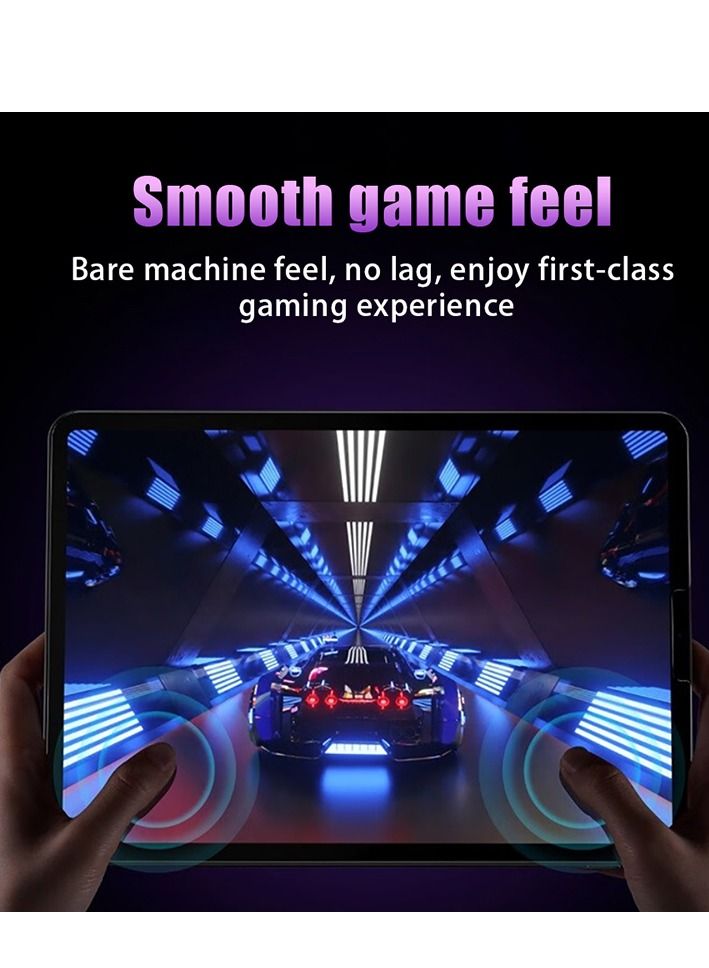 تي دبليو إي جي جي أو أن واقي شاشة عالي الدقة من الزجاج المقوى لجهاز آيباد إير 5/إير 4 مقاس 10.9 بوصات شفاف - Image 5