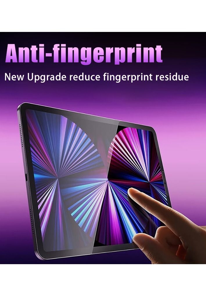 تي دبليو إي جي جي أو أن واقي شاشة عالي الدقة من الزجاج المقوى لجهاز آيباد إير 5/إير 4 مقاس 10.9 بوصات شفاف - Image 4