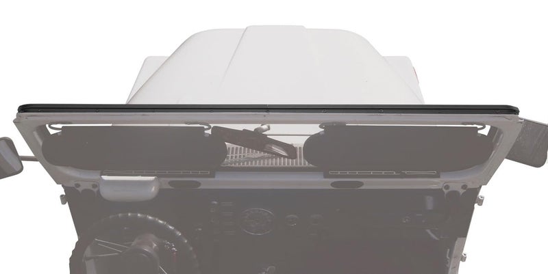 Bestop 5121001 Windshield Channel - Jeep 1997-2002 Wrangler, Black - Image 3