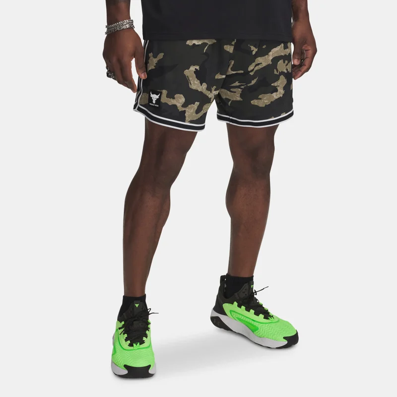 UNDER ARMOUR Men's Project Rock Mesh Shorts
