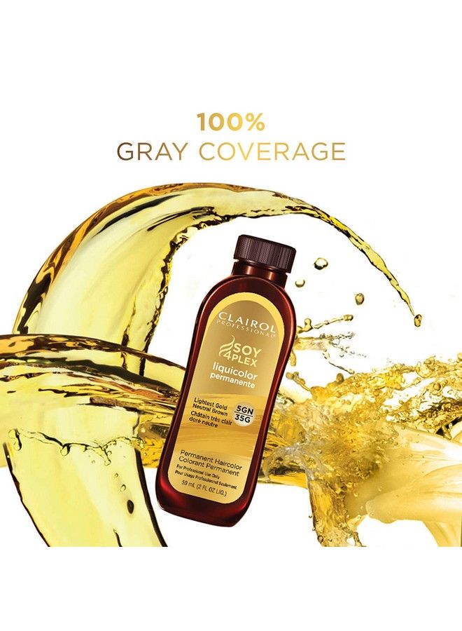 CLAIROL PROFESSIONAL Permanent Liquicolor For Blonde Hair Color 5R Lightest Red Blonde 2 Oz - Image 4