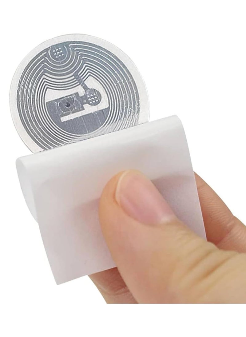 Rubik RFID 13.56MHz M1 0-Sector Writable UID IC Rewritable Self-adhesive Coated Paper Tags Compatible with Type A and MIFARE Classic 1K (20 Tags)  - Image 3