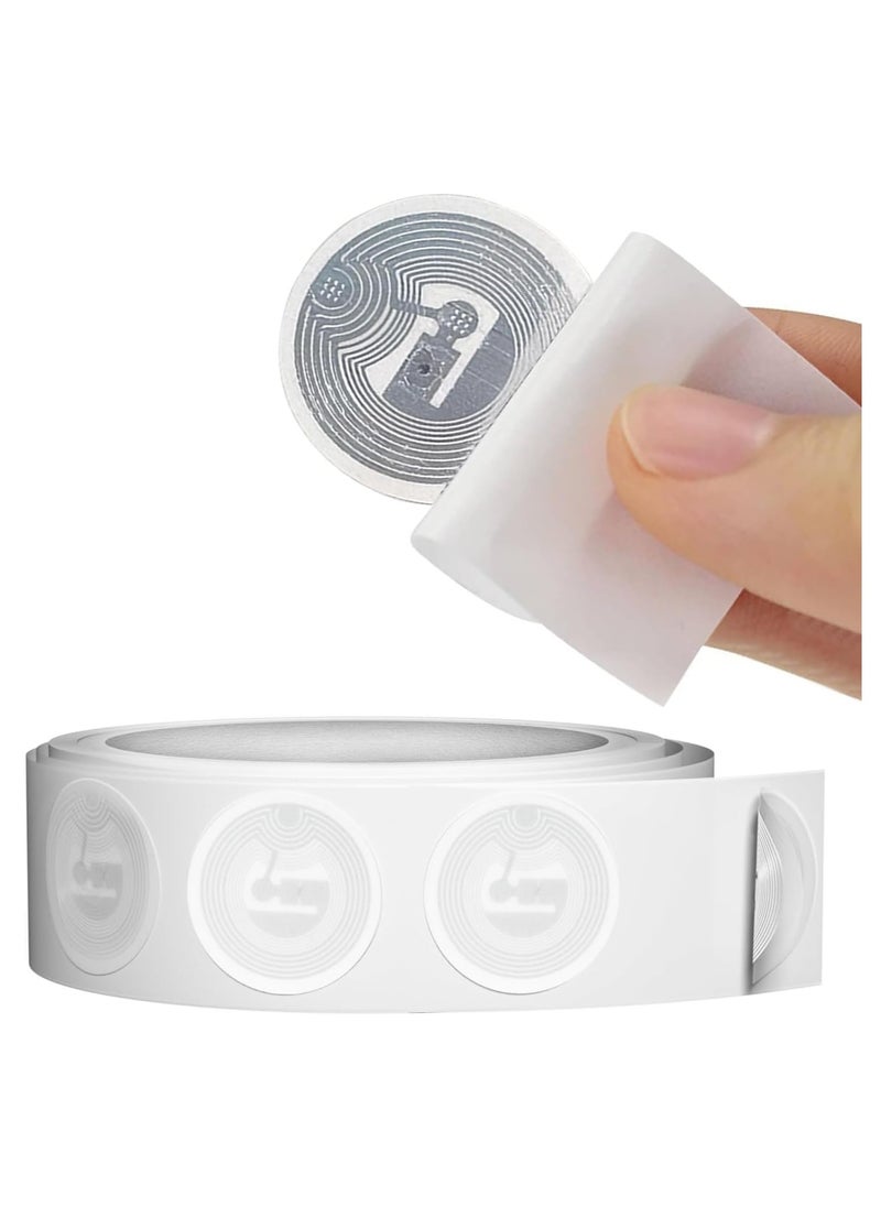 Rubik RFID 13.56MHz M1 0-Sector Writable UID IC Rewritable Self-adhesive Coated Paper Tags Compatible with Type A and MIFARE Classic 1K (20 Tags)  - Image 1
