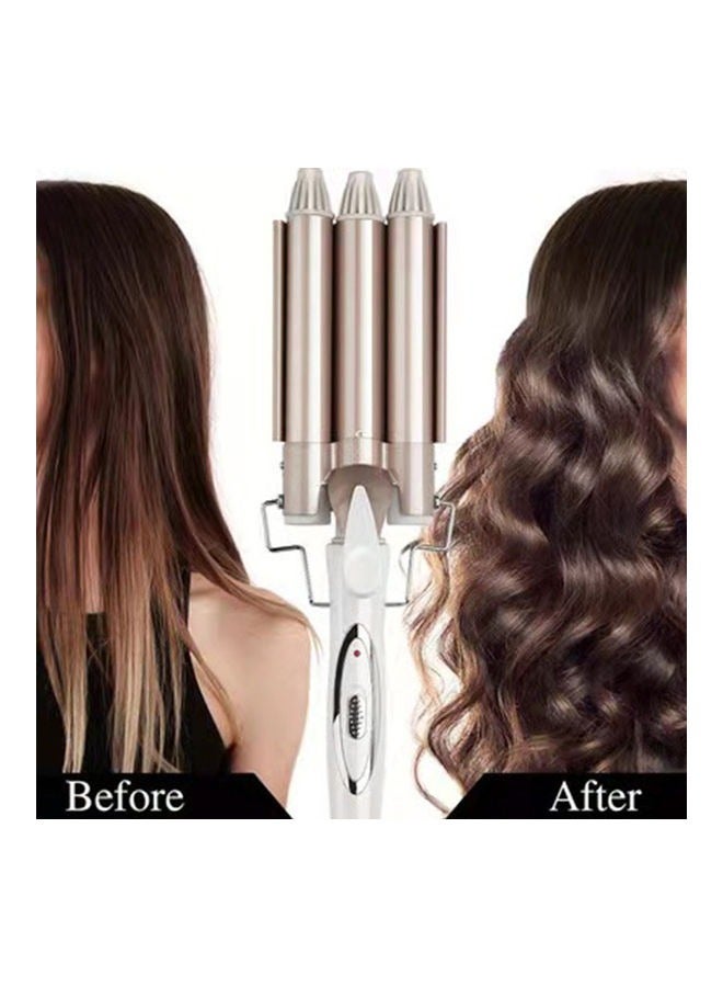 ELTRAZONE 3-Barrel Portable Hair Curler - Image 3