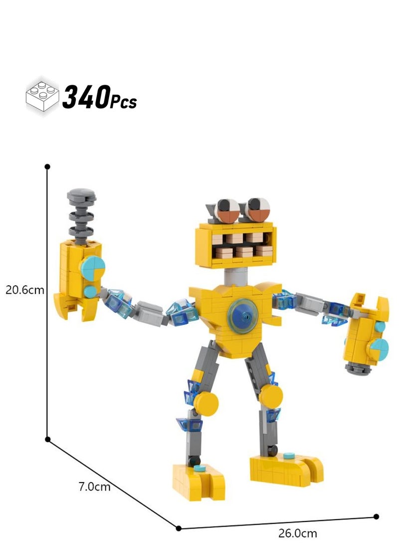 340 Pcs My Singing Monster Game Toys Building Block Gift For My Singing Monster Game Fans Girls And Boys