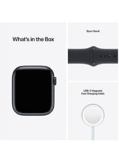 WS Smart Watch WS93 Max Series 9 Full Screen with Health Fitness Tracker 45 mm- Black  - Image 5