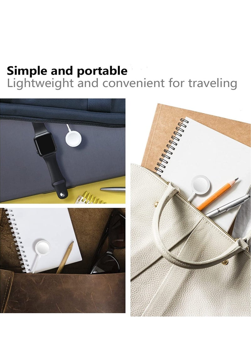 "2022 Upgraded Magnetic Fast Charger for Apple Watch - Portable Wireless Charging Cable for Series Ultra/8/7/6/SE/5/4/3/2/1, 3.3ft/1M, White" - Image 4