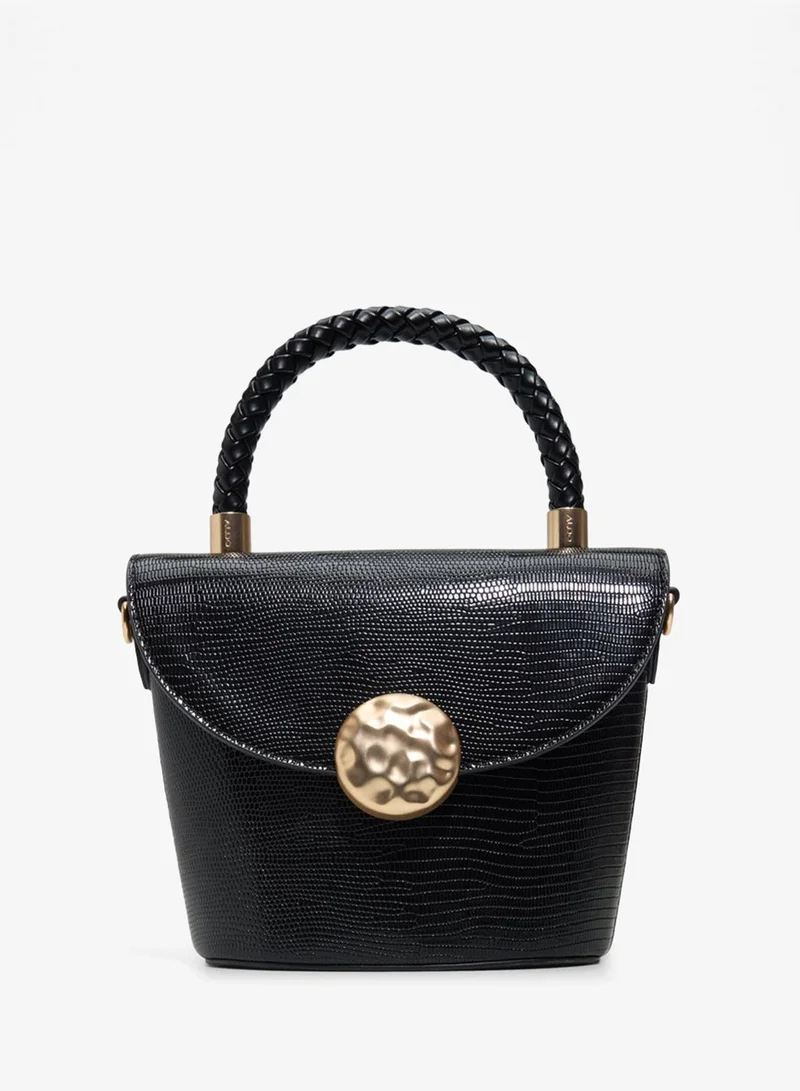 الدو SOLETTA Textured Top Handle Bag