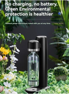 M MIAOYAN Soda Maker Machine for Home & Commercial Use｜DIY Carbonated Sparkling Water & Soda｜No Power Needed  - Image 2